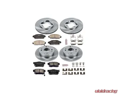 Power Stop Autospecialty Brake Kit Front & Rear Honda Accord 1991-1993 - KOE2773
