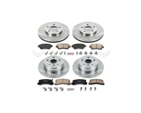 Power Stop Autospecialty Brake Kit Front & Rear Lexus ES300 1992-1996