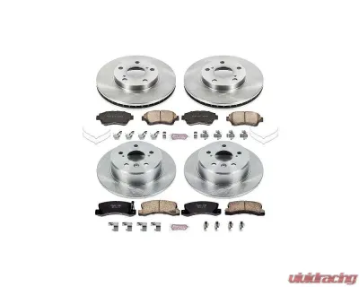 Power Stop Autospecialty Brake Kit Front & Rear Lexus ES300 1992-1996 - KOE2776