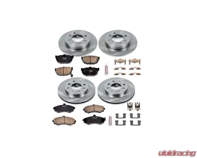 Power Stop Autospecialty Brake Kit Front & Rear Hyundai Elantra 2002-2005 - KOE2779