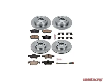 Power Stop Autospecialty Brake Kit Front & Rear Nissan Maxima 1989-1994 - KOE2780