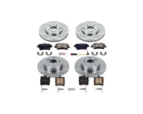 Power Stop Autospecialty Brake Kit Front & Rear Mercedes-Benz C230 2003