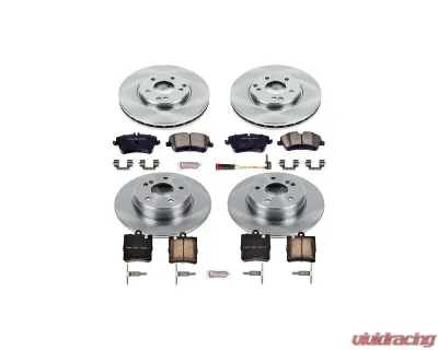 Power Stop Autospecialty Brake Kit Front & Rear Mercedes-Benz C230 2003 - KOE2783