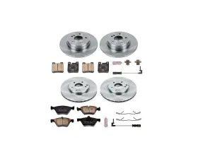 Power Stop Autospecialty Brake Kit Front & Rear Mercedes-Benz CLK320 1998-1999
