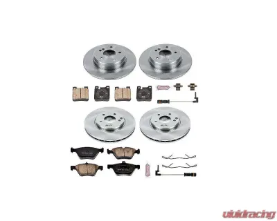 Power Stop Autospecialty Brake Kit Front & Rear Mercedes-Benz CLK320 1998-1999 - KOE2785