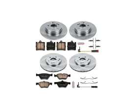 Power Stop Autospecialty Brake Kit Front & Rear Mercedes-Benz CLK320 2000-2002