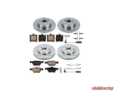 Power Stop Autospecialty Brake Kit Front & Rear Mercedes-Benz CLK320 2000-2002 - KOE2786