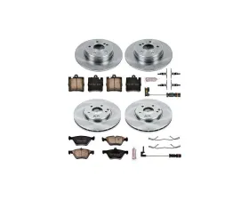 Power Stop Autospecialty Brake Kit Front & Rear Mercedes-Benz E430 2001-2002