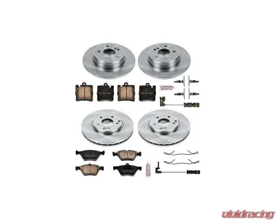 Power Stop Autospecialty Brake Kit Front & Rear Mercedes-Benz E430 2001-2002 - KOE2790