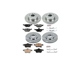 Power Stop Autospecialty Brake Kit Front & Rear Saab 44079 1999-2006