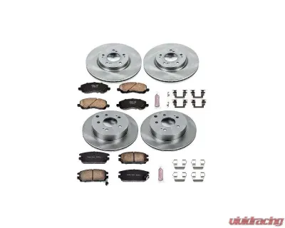 Power Stop Autospecialty Brake Kit Front & Rear Mitsubishi Eclipse 2006-2012 - KOE2809