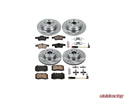 Power Stop Autospecialty Brake Kit Front & Rear Mercedes-Benz S350 2006 - KOE2817