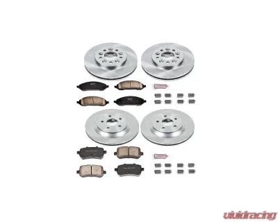 Power Stop Autospecialty Brake Kit Front & Rear Ford Freestar 2004-2007 - KOE2828