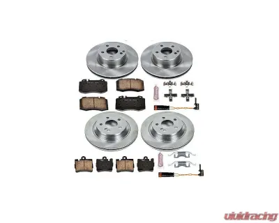 Power Stop Autospecialty Brake Kit Front & Rear Mercedes-Benz S500 2002-2003 - KOE2851