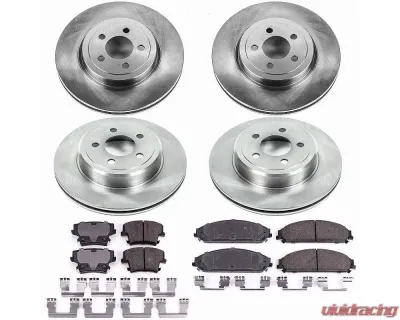 Power Stop Autospecialty Brake Kit Front & Rear Chrysler 300 2005-2018 - KOE2853