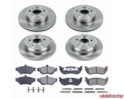 Power Stop Autospecialty Brake Kit Front & Rear Ford Crown Victoria 1996-1997 - KOE2859