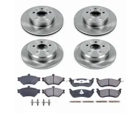 Power Stop Autospecialty Brake Kit Front & Rear Ford Crown Victoria 1996-1997