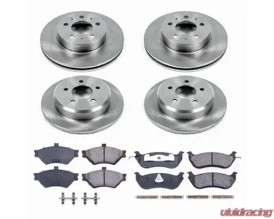 Power Stop Autospecialty Brake Kit Front & Rear Ford Crown Victoria 1996-1997 - KOE2860