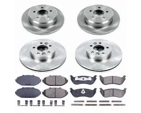 Power Stop Autospecialty Brake Kit Front & Rear Ford Crown Victoria 1998-2002