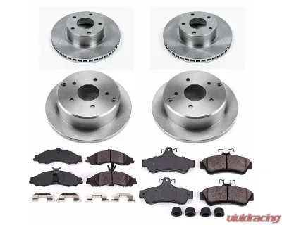 Power Stop Autospecialty Brake Kit Front & Rear Pontiac GTO 2004 - KOE2889