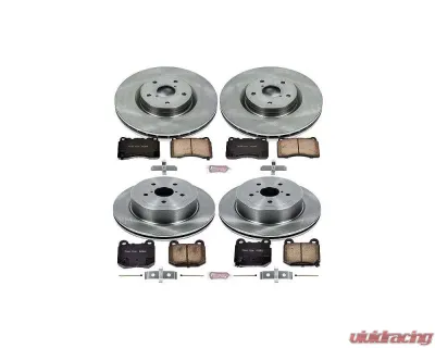 Power Stop Autospecialty Brake Kit Front & Rear Subaru Impreza 2005-2007 - KOE2896