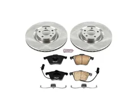 Power Stop Autospecialty Brake Kit Front Audi S4 2004-2009