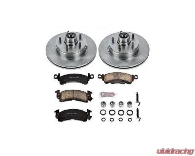 Power Stop Autospecialty Brake Kit Front Buick Roadmaster 1991-1996 - KOE2936