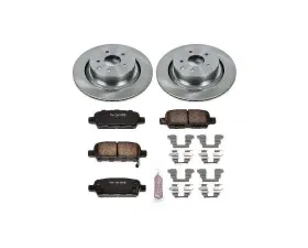 Power Stop Autospecialty Brake Kit Rear Infiniti G35 2007-2008