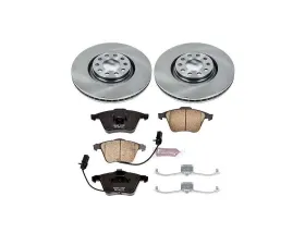 Power Stop Autospecialty Brake Kit Front Audi A4 2005-2009