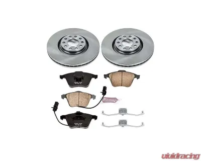 Power Stop Autospecialty Brake Kit Front Audi A4 2005-2009 - KOE2990