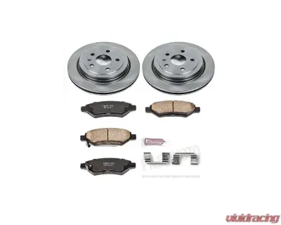 Power Stop Autospecialty Brake Kit Rear Cadillac CTS 2008-2014 - KOE3072