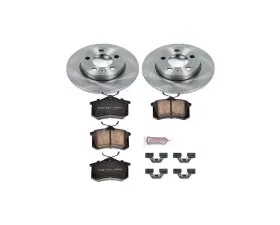Power Stop Autospecialty Brake Kit Rear Audi TT Quattro 2000-2006