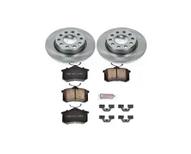 Power Stop Autospecialty Brake Kit Rear Audi A4 2002-2005