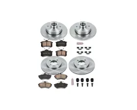 Power Stop Autospecialty Brake Kit Front & Rear Volkswagen Cabrio 1999-2002