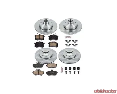 Power Stop Autospecialty Brake Kit Front & Rear Volkswagen Passat 1995-1997 - KOE376