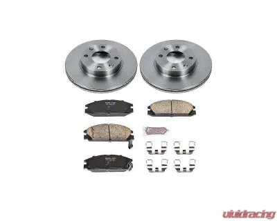 Power Stop Autospecialty Brake Kit Front Acura Integra 1986-1989 - KOE400