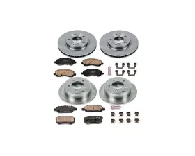 Power Stop Autospecialty Brake Kit Front & Rear Mitsubishi Lancer 2008-2017