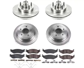 Power Stop Autospecialty Brake Kit Front & Rear Ford E-150 2004-2006