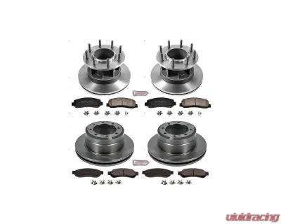 Power Stop Autospecialty Brake Kit Front & Rear Ford F-350 Super Duty 2005-2007 - KOE4034