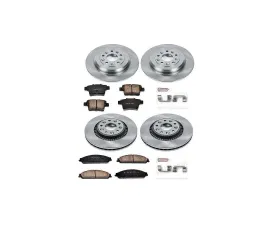 Power Stop Autospecialty Brake Kit Front & Rear Ford Five Hundred 2005-2007