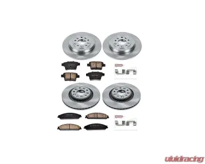 Power Stop Autospecialty Brake Kit Front & Rear Ford Five Hundred 2005-2007 - KOE4039