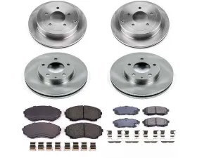 Power Stop Autospecialty Brake Kit Front & Rear Mazda MPV 2004-2006