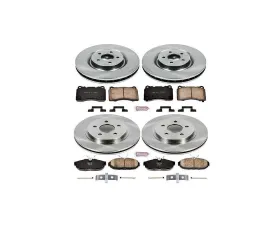 Power Stop Autospecialty Brake Kit Front & Rear Ford Mustang 2007-2011