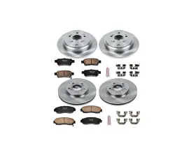 Power Stop Autospecialty Brake Kit Front & Rear Honda Odyssey 2005-2010