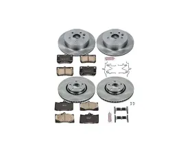 Power Stop Autospecialty Brake Kit Front & Rear Lexus GS350 2007-2011