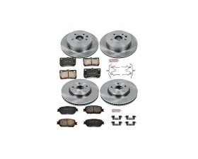 Power Stop Autospecialty Brake Kit Front & Rear Lexus GS300 2006