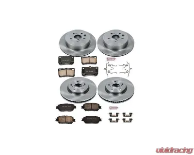 Power Stop Autospecialty Brake Kit Front & Rear Lexus GS300 2006 - KOE4072