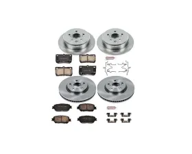 Power Stop Autospecialty Brake Kit Front & Rear Lexus IS250 2009-2013