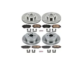Power Stop Autospecialty Brake Kit Front & Rear Subaru Legacy 2005