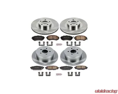 Power Stop Autospecialty Brake Kit Front & Rear Subaru Legacy 2005 - KOE4081